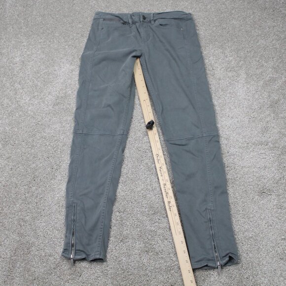 Calvin Klein Jeans Womens 6 (28x28) Blue/Gray Cotton/Viscose Stretch Zip Ankle - Picture 3 of 12